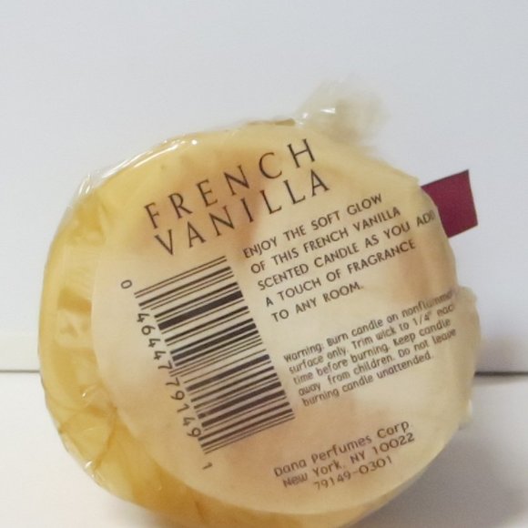 Candle French Vanilla by Dana Perfumes RARE - Picture 3 of 4